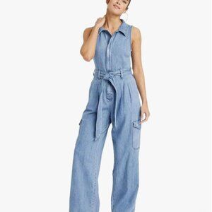 Universal Thread Blue Denim Jumpsuit